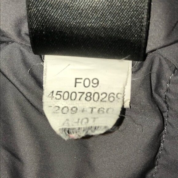 North Face Hyvent Girls Down Jacket Brown Faux Fur Trim Hooded Belt Zip Small - Picture 9 of 10